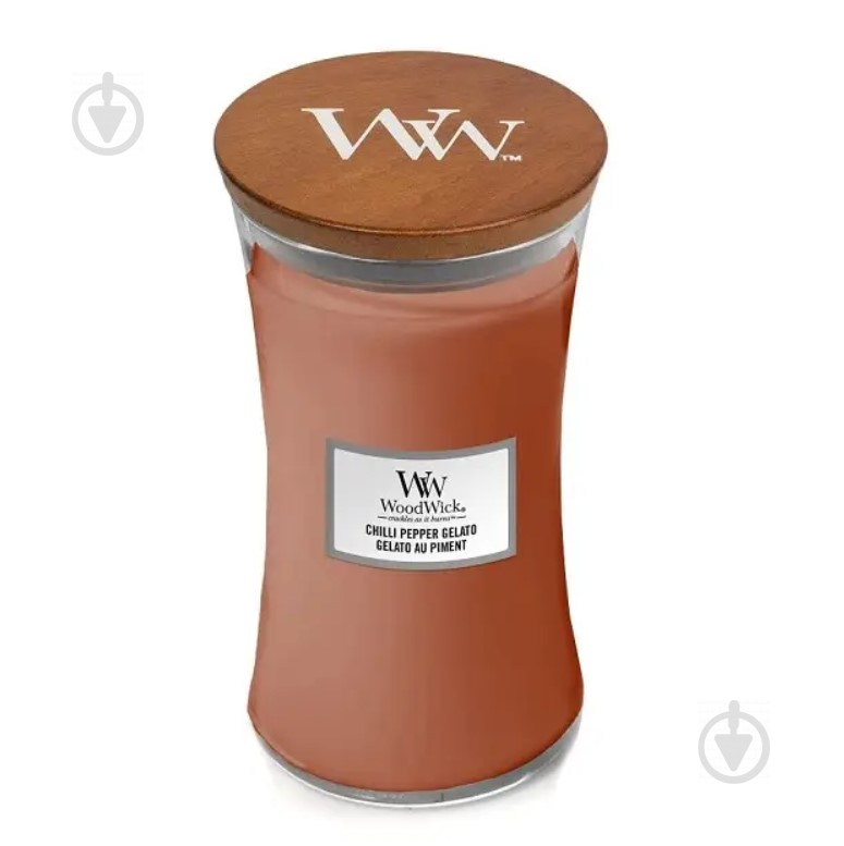 Свічка ароматична Woodwick Large Chilli Pepper Gelato 609 г - фото 1