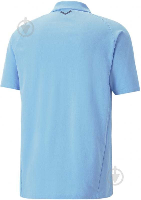 Футболка Puma MCFC CASUALS POLO 76773522 р.S голубой - фото 2