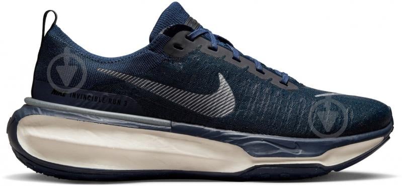 Кросівки чоловічі Nike ZOOMX INVINCIBLE RUN FK 3 DR2615-400 р.41 темно-сині - фото 1