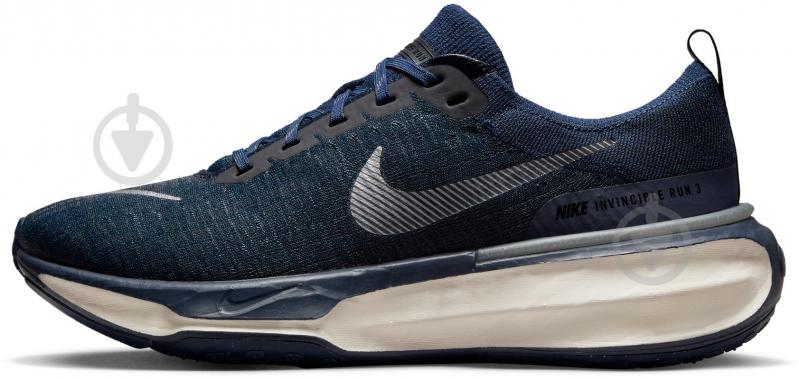 Кросівки чоловічі Nike ZOOMX INVINCIBLE RUN FK 3 DR2615-400 р.41 темно-сині - фото 3