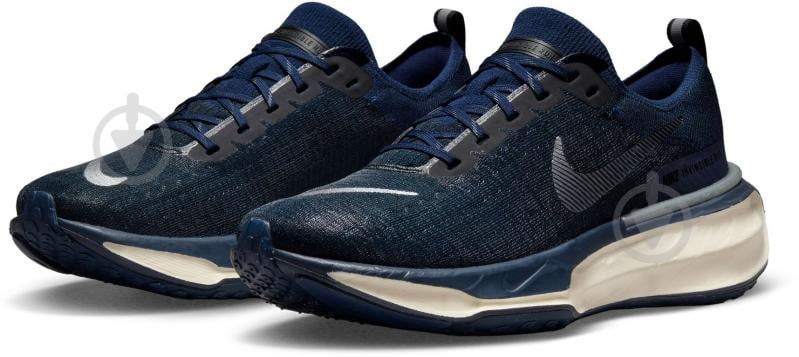 Кросівки чоловічі Nike ZOOMX INVINCIBLE RUN FK 3 DR2615-400 р.41 темно-сині - фото 5