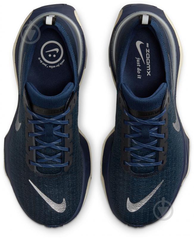 Кросівки чоловічі Nike ZOOMX INVINCIBLE RUN FK 3 DR2615-400 р.41 темно-сині - фото 7