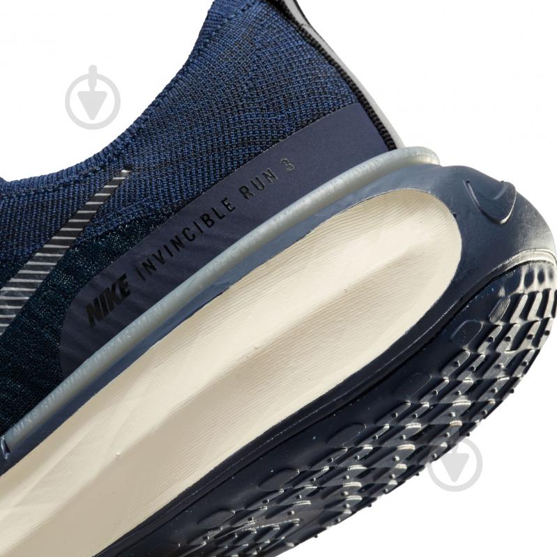 Кросівки чоловічі Nike ZOOMX INVINCIBLE RUN FK 3 DR2615-400 р.41 темно-сині - фото 9