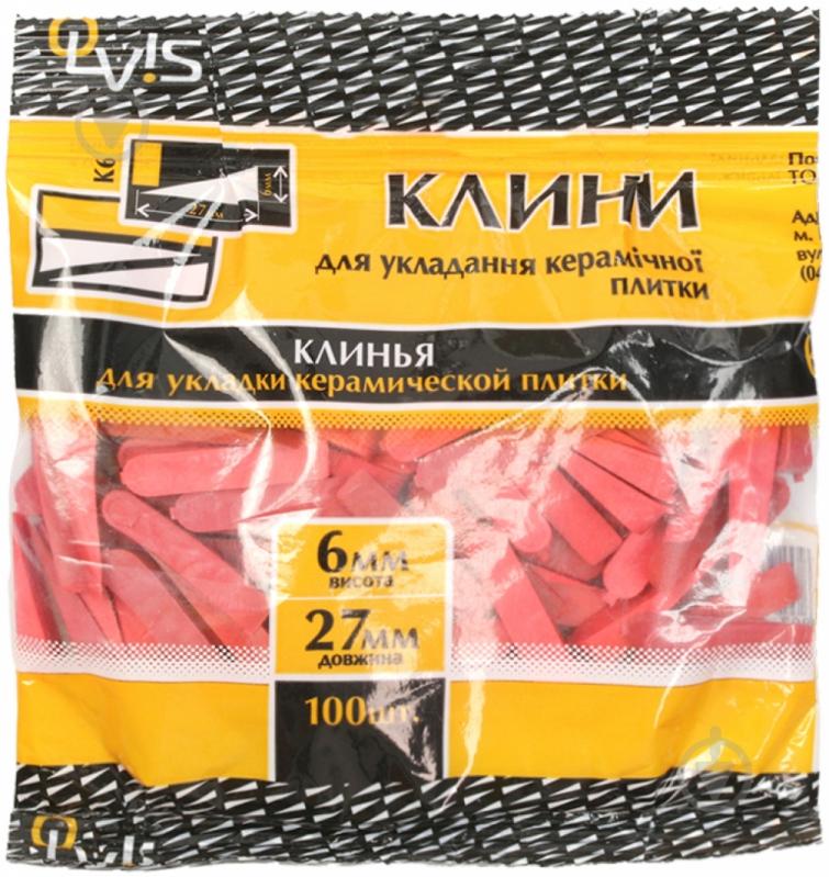 Клини для плитки Mada 27 мм 100 шт./уп (60305161) - фото 1 Клини для плитки Mada 27 мм 100 шт./уп (60305161) - фото 1