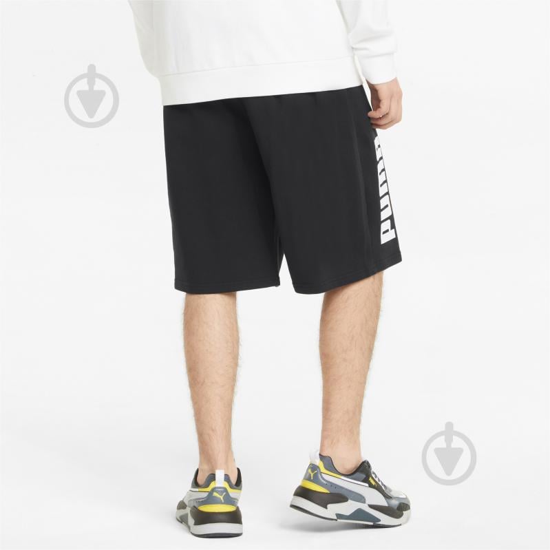 Шорти Puma Power Colorblock Shorts 84739101 р. L чорний - фото 2