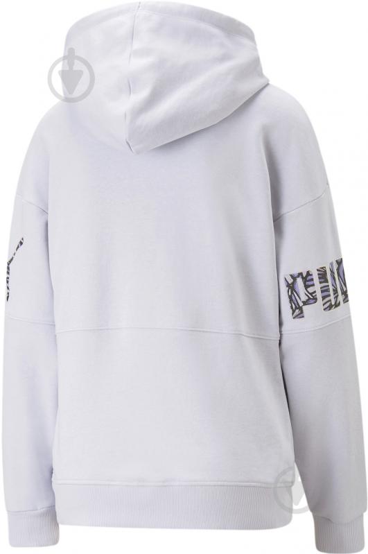 Джемпер Puma PUMA POWER NOVA SHINE COLORBLOCK HOODIE TR 67444668 р.XL блакитний - фото 2