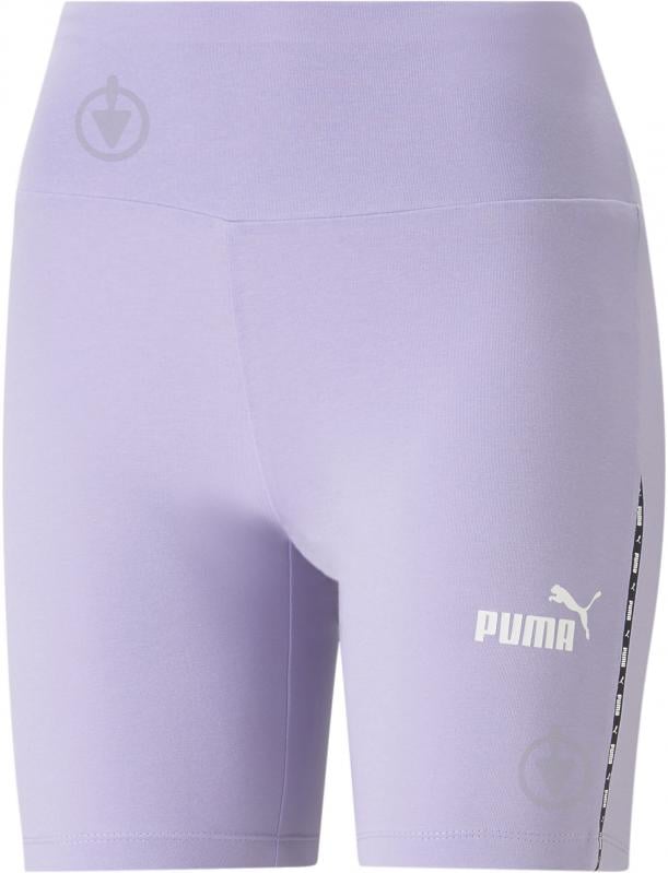 Лосины Puma PUMA POWER TAPE 7"" SHORT LEGGINGS 67422925 р.S фиолетовый - фото 1