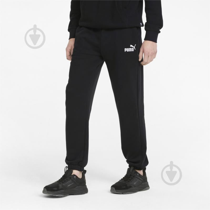 Штани Puma ESS+ Relaxed Sweatpants 84741701 р. 3XL чорний - фото 1