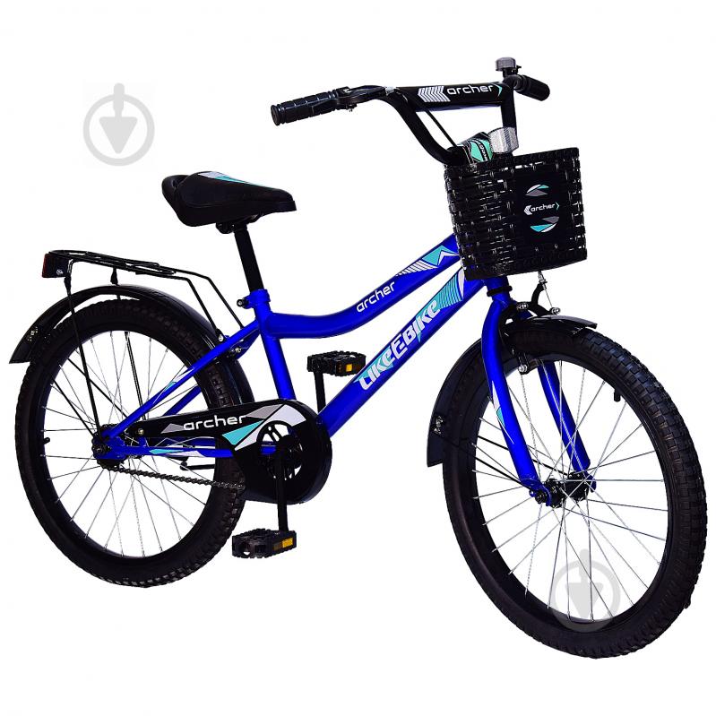 Велосипед дитячий Like2bike 20'' Fly синій 212014 - фото 1