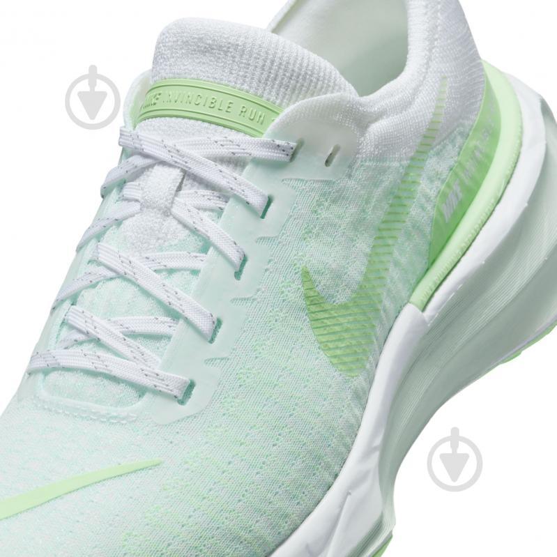 Кроссовки женские Nike INVINCIBLE 3 DR2660-104 р.36,5 бело-зеленые - фото 8