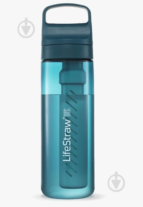 Бутылка для воды Life Go Filter Bottle 650 мл голубой - фото 1 Бутылка для воды Life Go Filter Bottle 650 мл голубой - фото 1