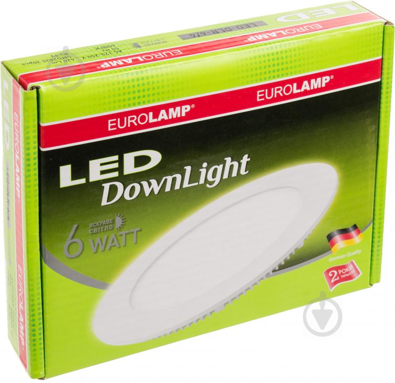 Светильник точечный Eurolamp Downlight 4000 К белый LED-DLR-6/4 - фото 4