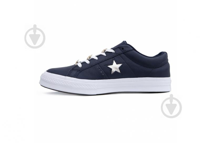 Кеди Converse ONE STAR OX 165021C р.34,5 синій - фото 1