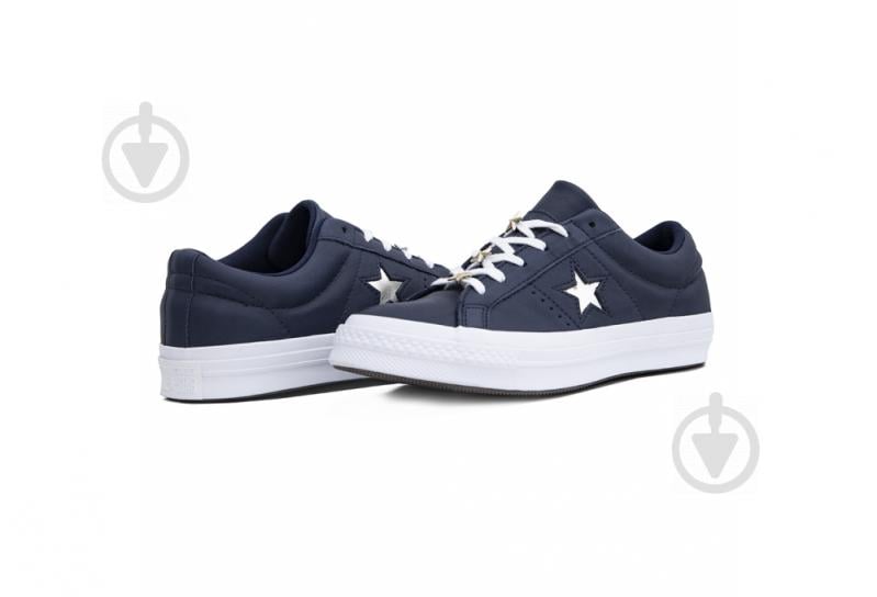 Кеди Converse ONE STAR OX 165021C р.34,5 синій - фото 3