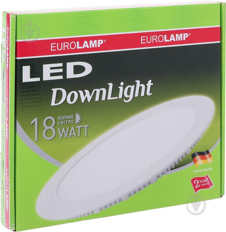 Светильник встраиваемый (Downlight) Downlight 18 Вт 4000 К белый LED-DLR-18/4 - фото 5