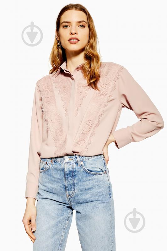 Сорочка TopShop BLOUSES 13B02Q-BLS р. 8 бежевий - фото 1 Сорочка TopShop BLOUSES 13B02Q-BLS р. 8 бежевий - фото 1
