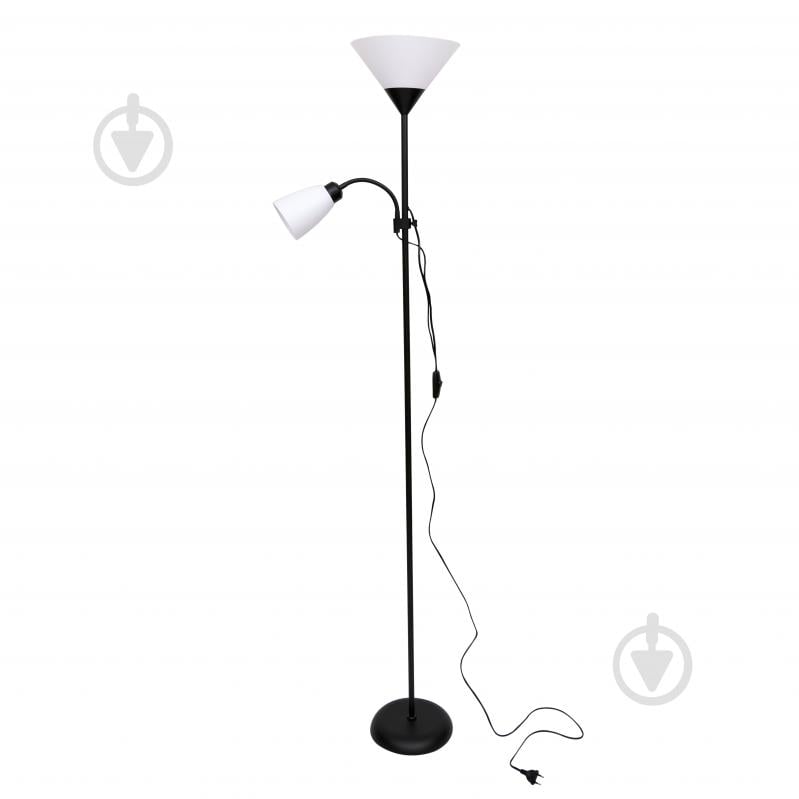 Торшер Accento lighting 40 Вт E27 чорний ML60829B-2 - фото 1 Торшер Accento lighting 40 Вт E27 чорний ML60829B-2 - фото 1