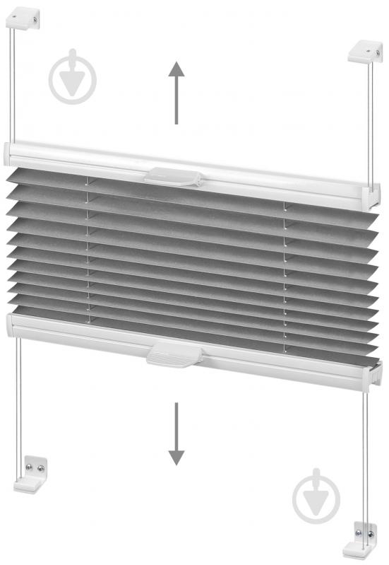 Штора-плиссе Rollotex ткань DUO ECORO 102х45 см Аквамариновый - фото 6