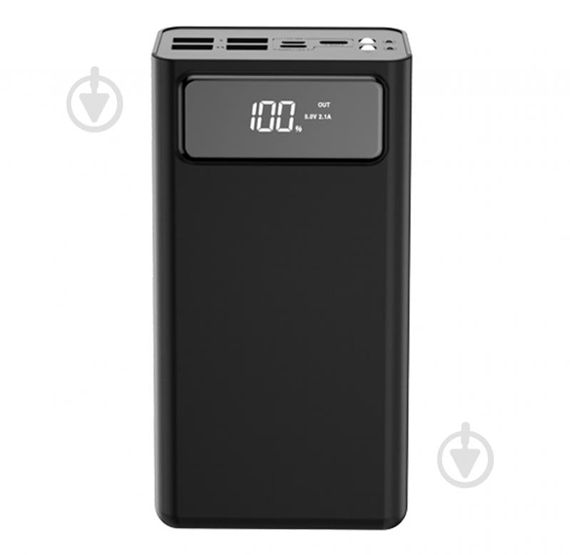 Повербанк Xo PR124 40000 mAh black - фото 1