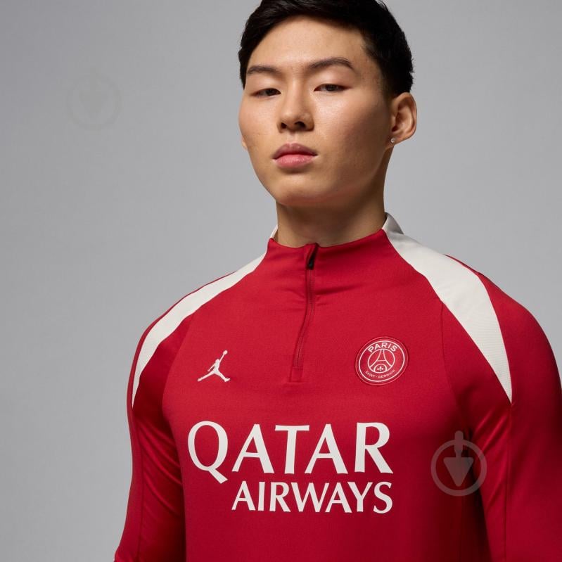 Кофта Nike PSG MNK DF STRK DRILL TOP K4TH HJ3395-660 р.M красный - фото 3 Кофта Nike PSG MNK DF STRK DRILL TOP K4TH HJ3395-660 р.M красный - фото 3