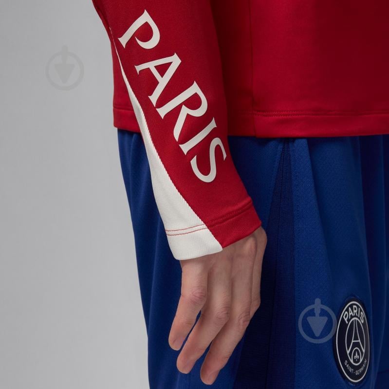 Кофта Nike PSG MNK DF STRK DRILL TOP K4TH HJ3395-660 р.M красный - фото 7 Кофта Nike PSG MNK DF STRK DRILL TOP K4TH HJ3395-660 р.M красный - фото 7
