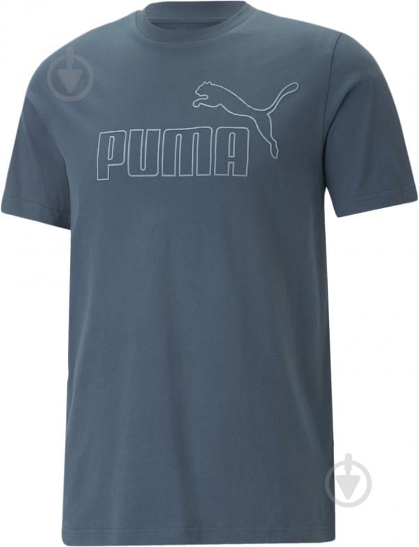 Футболка Puma ESS ELEVATED TEE 84988316 р.M зеленый - фото 1