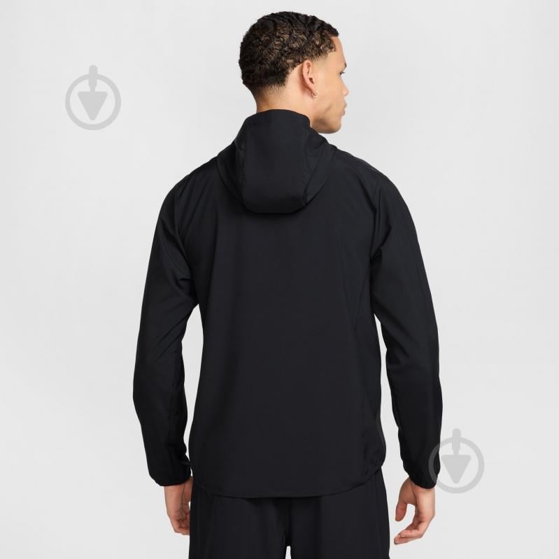 Вітрівка Nike M NK DF FORM HD JKT SWOOSH HJ3071-010 р.M чорний - фото 2 Вітрівка Nike M NK DF FORM HD JKT SWOOSH HJ3071-010 р.M чорний - фото 2