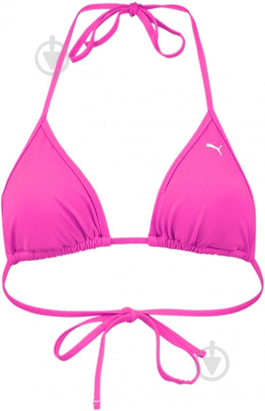 Бра Puma PUMA SWIM WOMEN TRIANGLE BIKINI TOP 1P 90766615 р.M рожевий - фото 1