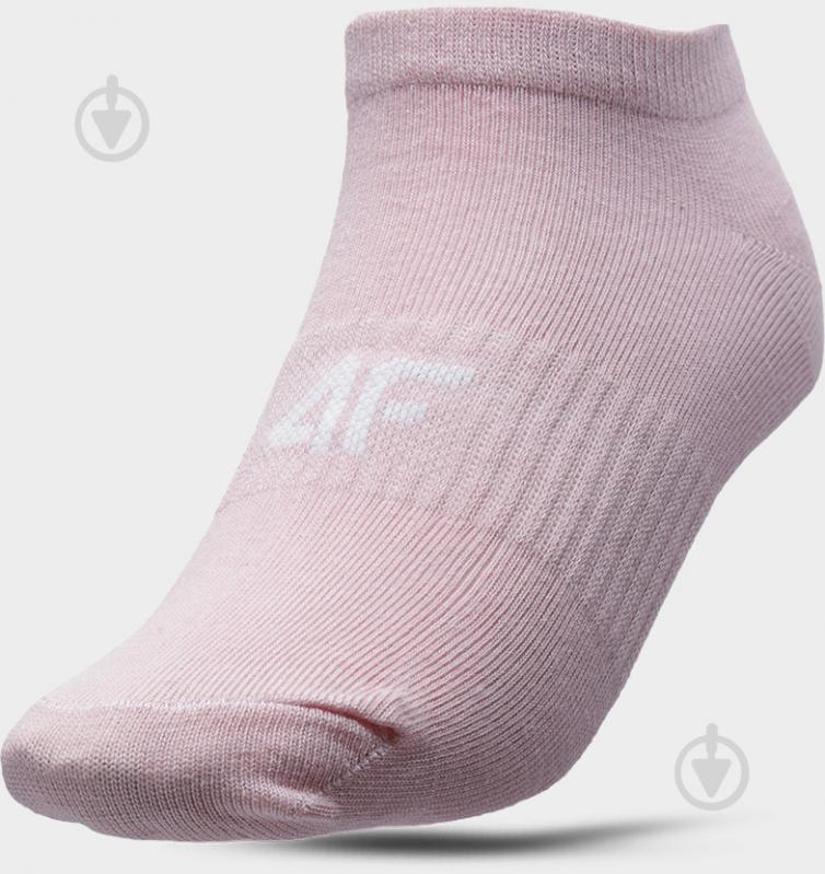 Носки 4F SOCKS CAS F161 (5PACK) 4FJSS23USOCF161-56S р.32-35 розовый 5 пар шт. - фото 1