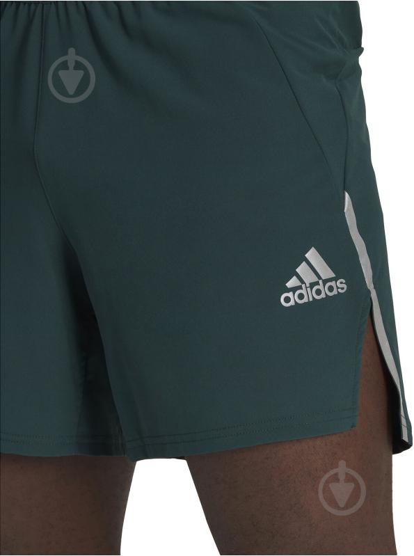 Шорты Adidas HL3940 р. S зеленый - фото 4 Шорты Adidas HL3940 р. S зеленый - фото 4