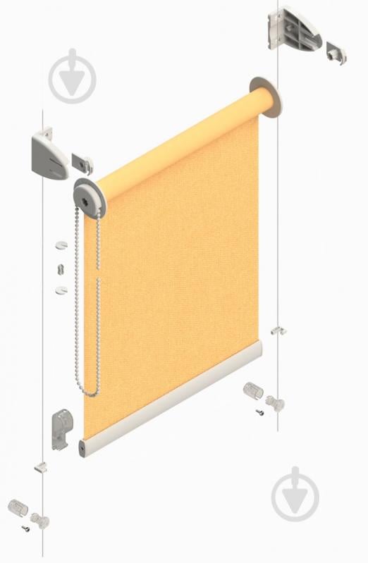 Ролета міні Rollotex LEN з фіксацією під нахил біла 60x210 см - фото 4 Ролета міні Rollotex LEN з фіксацією під нахил біла 60x210 см - фото 4