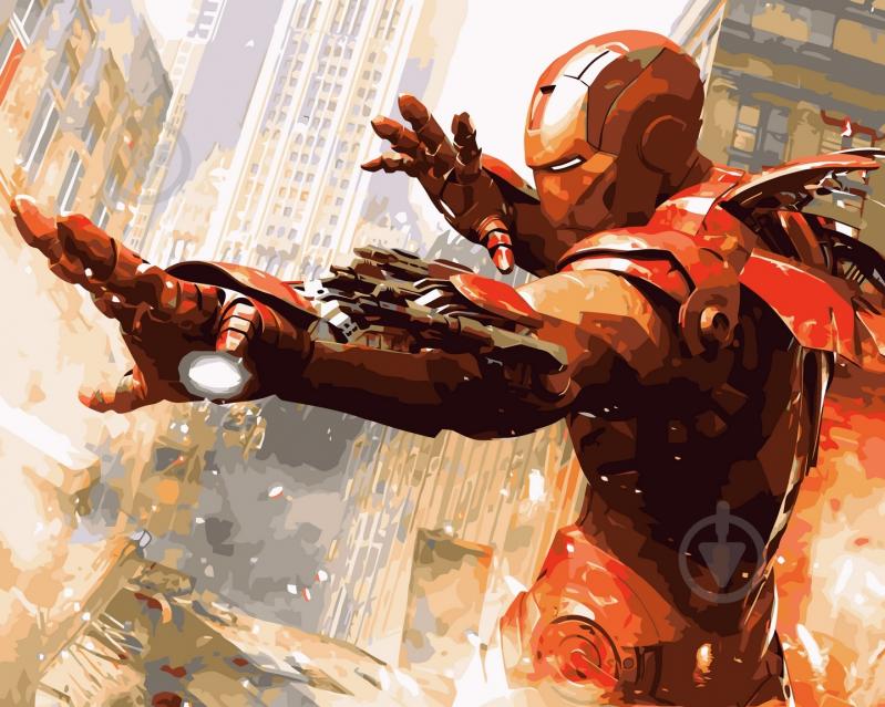 Картина за номерами Iron man 40х50 см ART CRAFT - фото 1