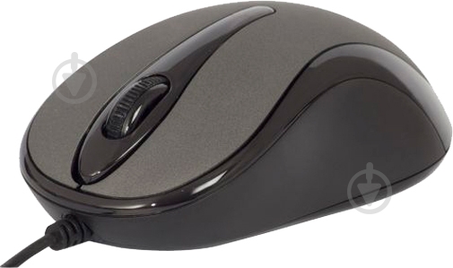 Мышка A4Tech N-350-1 Glossy Grey (N-350-1) - фото 2