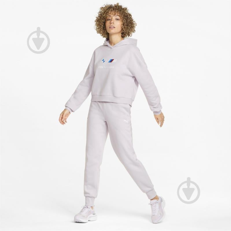 Брюки Puma BMW MMS Wmn ESS Sweat Pants 53424806 р. L сиреневый - фото 3