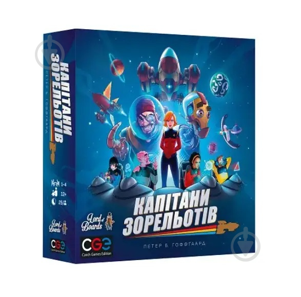 Игра настольная Lord of Boards Капітани Зорельотів (Starship Captains) - фото 1