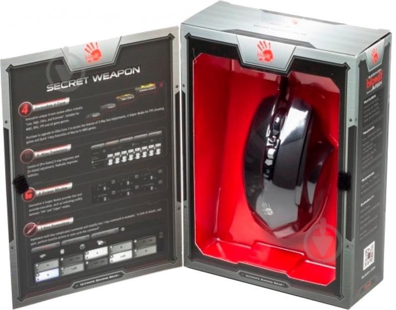 Мышь A4Tech Bloody T70A USB Black - фото 10