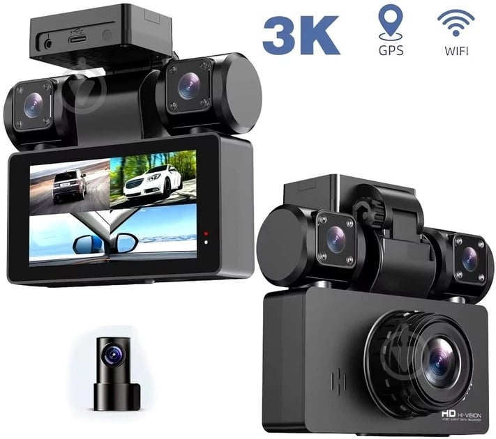 Видеорегистратор Inspire 360° с 4 камерами (SY-350) - фото 3 Видеорегистратор Inspire 360° с 4 камерами (SY-350) - фото 3