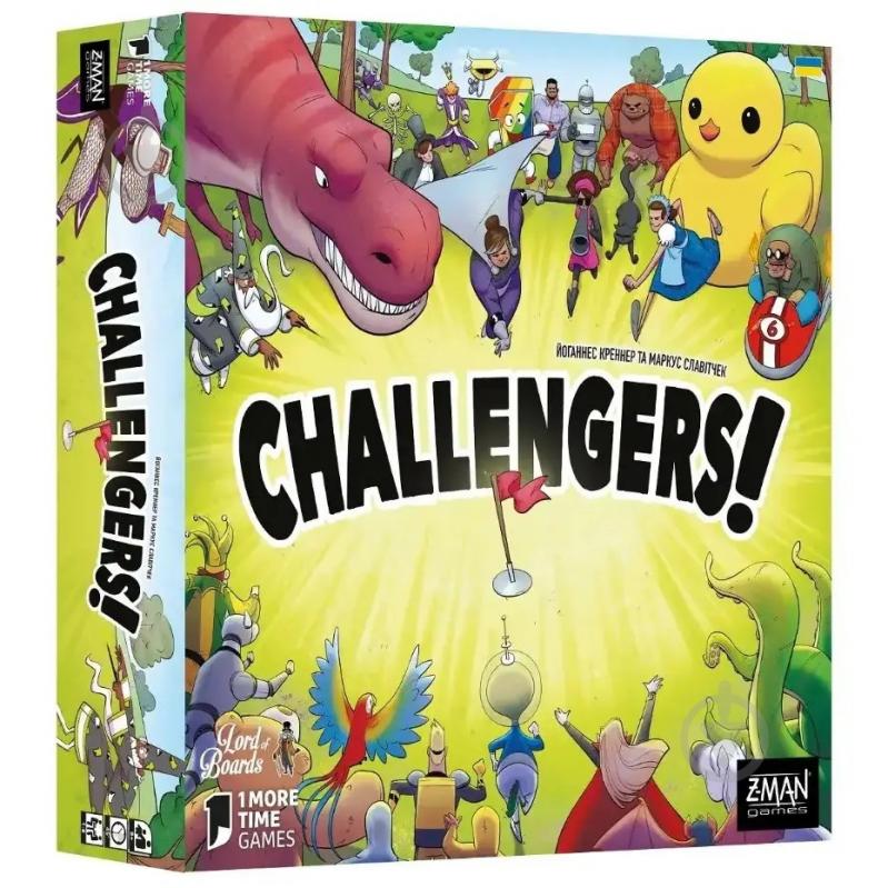 Игра настольная Lord of Boards Challengers! - фото 1