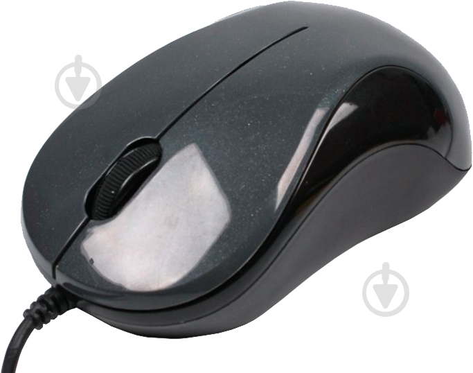 Мышка A4Tech N-321-1 Glossy Grey - фото 2