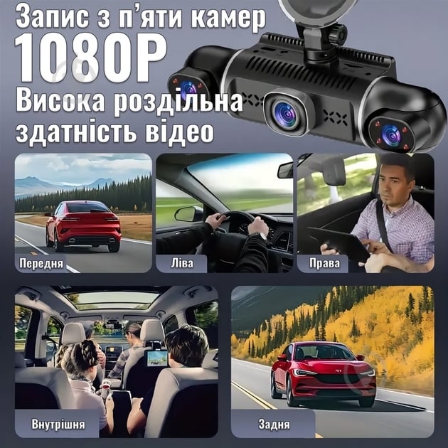 Видеорегистратор Inspire 360° на 5 камер (SY-341) - фото 5