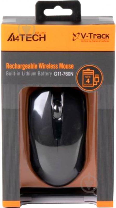 Мышь A4Tech G11-760N Wireless Black - фото 5