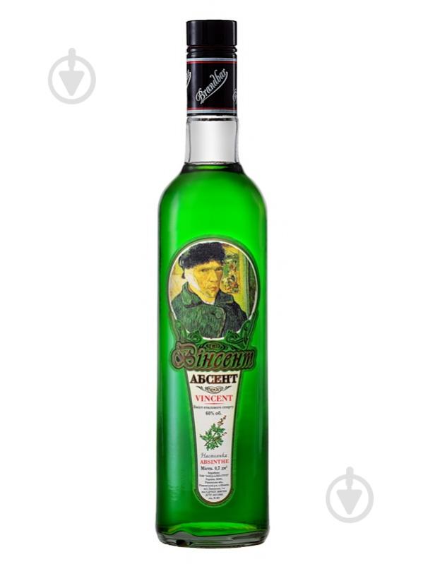 Настойка Вінсент Абсент 0.7 л 60% - фото 1