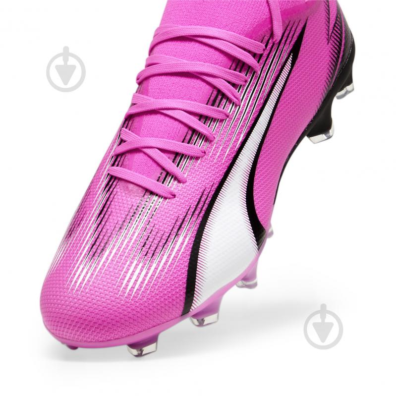 Бутси Puma ULTRA MATCH FG/AG 10775401 р.40,5 рожевий - фото 8