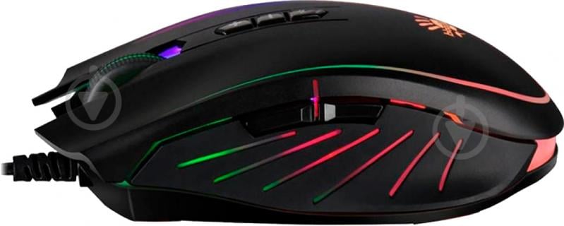 Мышь A4Tech Q81 Bloody Neon XGlide Curve Black USB - фото 3