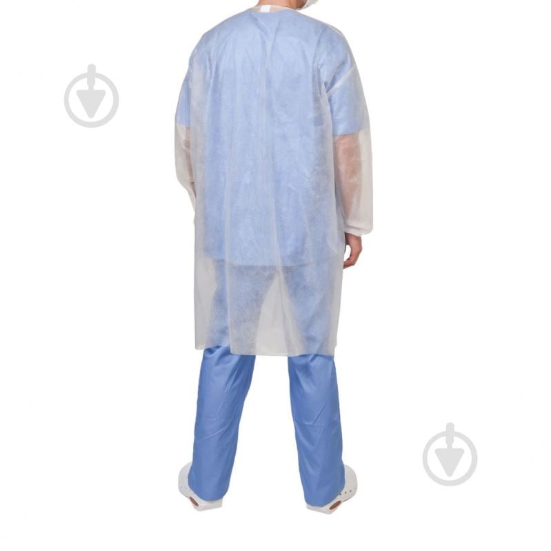 Халат BeSafe Халат одноразовый полипропиленовый на кнопках р. XL 01-01 - фото 2 Халат BeSafe Халат одноразовый полипропиленовый на кнопках р. XL 01-01 - фото 2