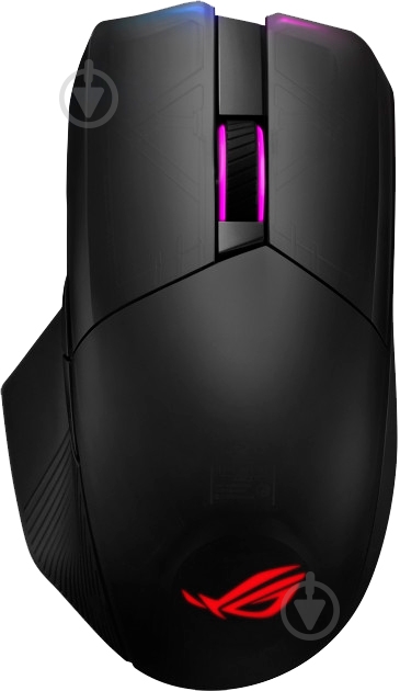 Миша Asus ROG Chakram Wireless/Bluetooth/USB Black - фото 1