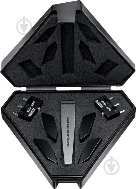 Мышь Asus ROG Pugio II Wireless/Bluetooth/USB Black 	(90MP01L0-BMUA00) - фото 7