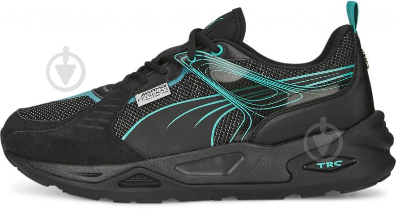 Кросівки чоловічі демісезонні Puma MAPF1 TRC BLAZE M 30764902 р.40,5 чорні - фото 2