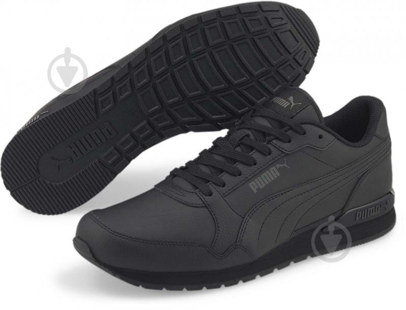 Кроссовки мужские Puma ST RUNNER V3 L PUMA BLACK-PUMA BLACK 38485511 р.40 черные - фото 3