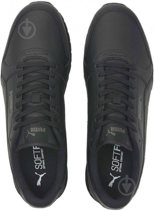 Кроссовки мужские Puma ST RUNNER V3 L PUMA BLACK-PUMA BLACK 38485511 р.40 черные - фото 4